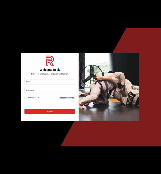 Jiu Jitsu Gym Management Software dashboard